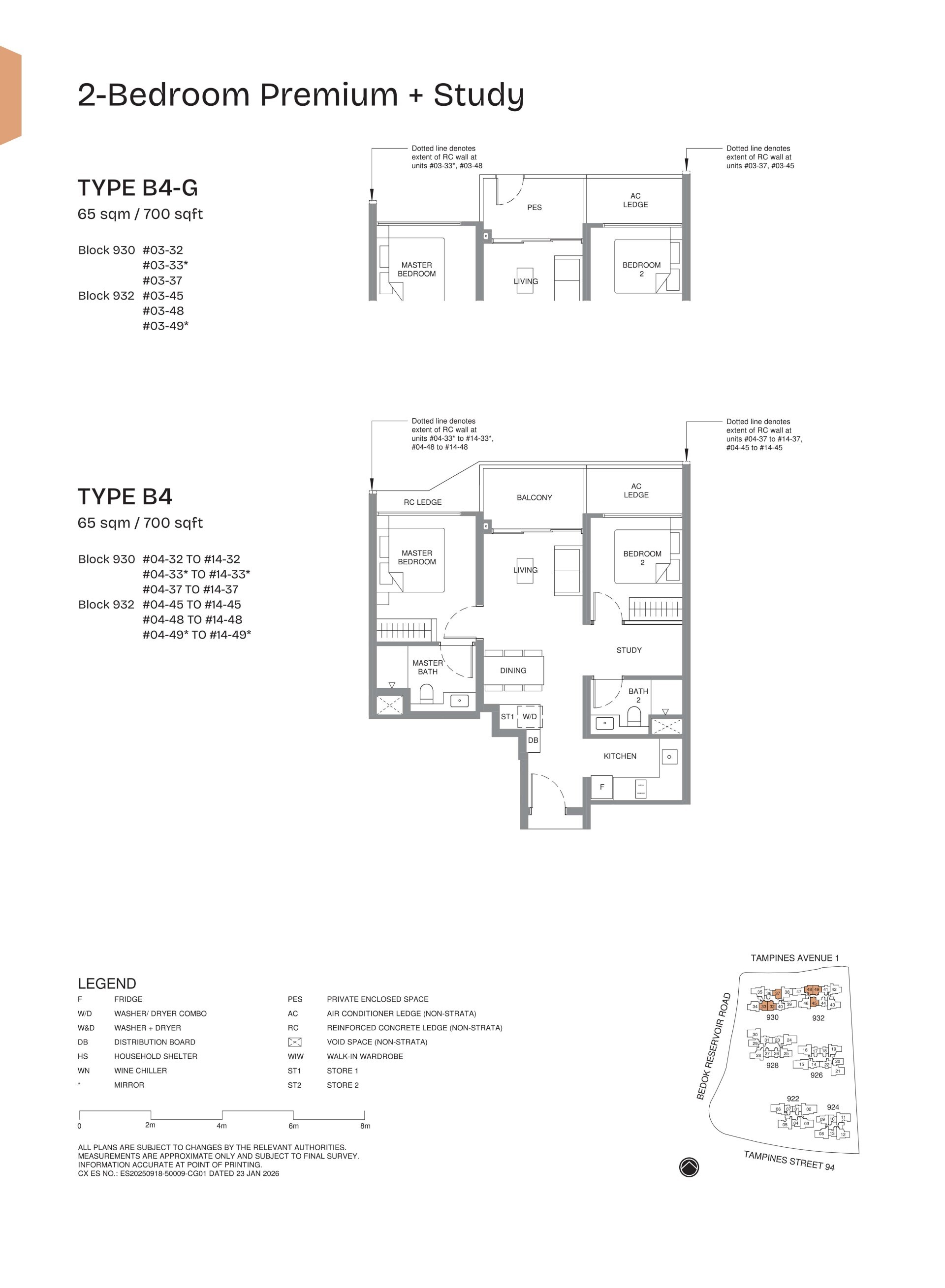 Pinery Residences floorplan